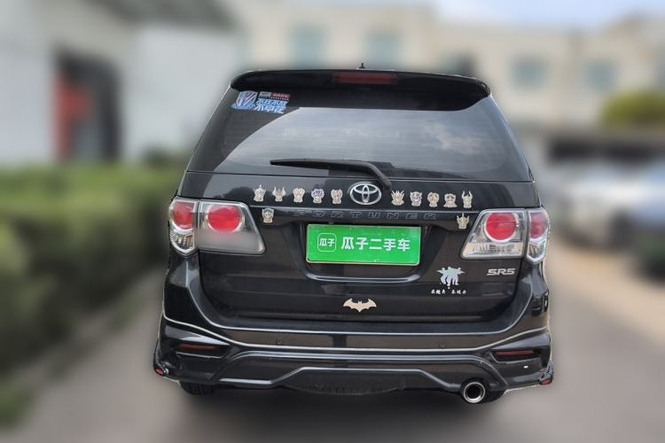 Used Toyota Fortuner  Rear