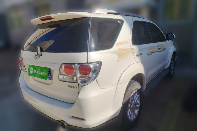 Used Toyota Fortuner  Rear Right 45 Deg