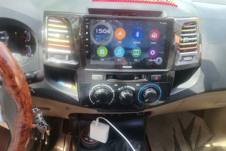 Used Toyota Fortuner  Audio And AC Panel