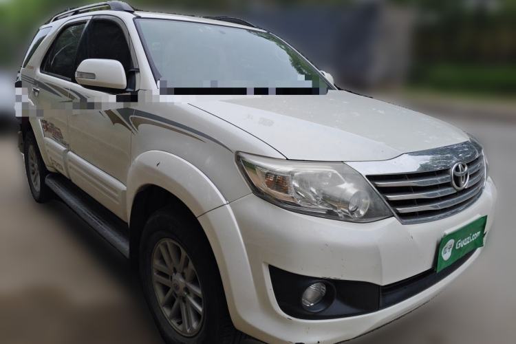 Used Toyota Fortuner  Front Right 45 Deg