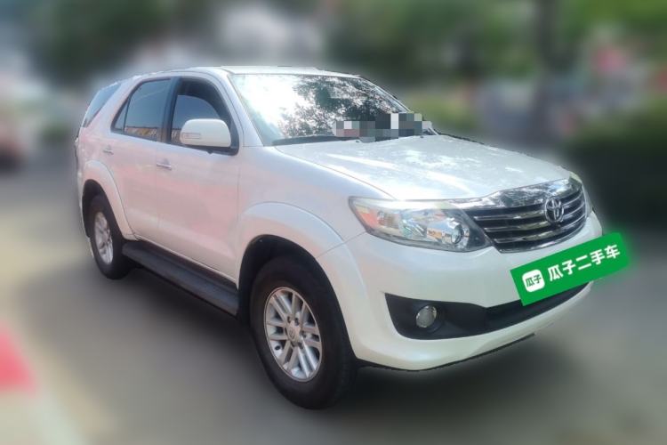 Used Toyota Fortuner  Front Right 45 Deg