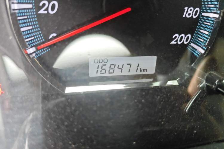 Used Toyota Fortuner  Odometer Close Up