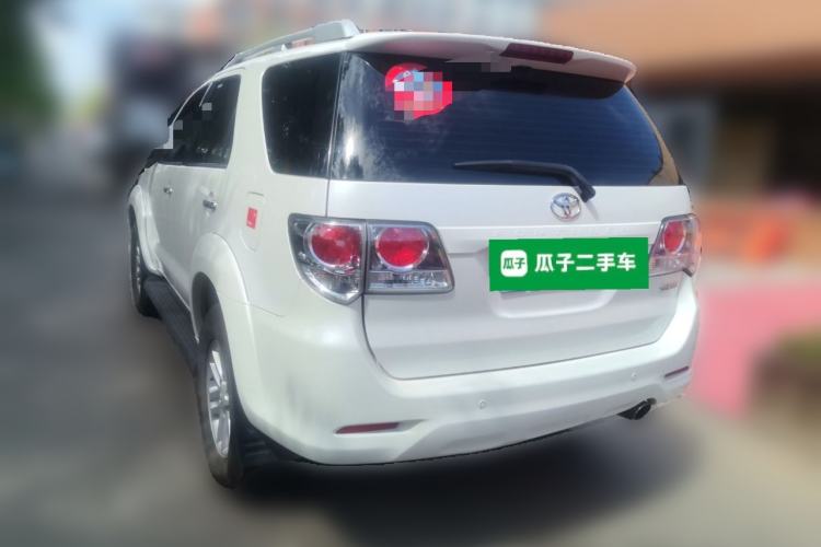 Used Toyota Fortuner  Rear Left 45 Deg