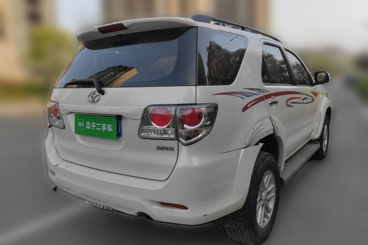 Used Toyota Fortuner  Rear Right 45 Deg