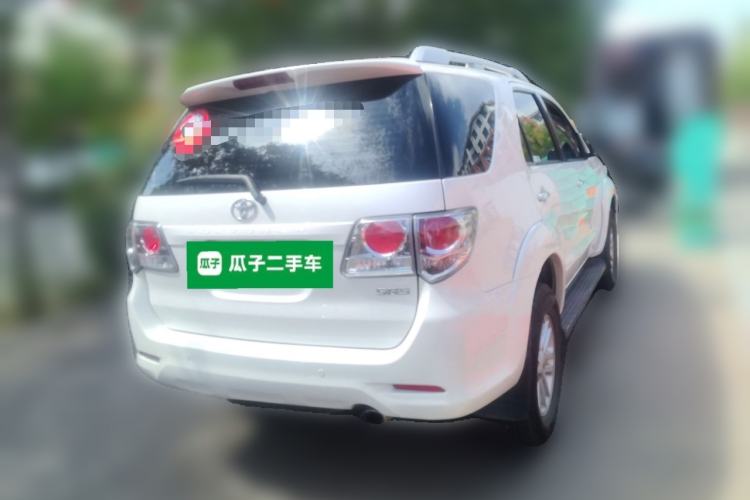 Used Toyota Fortuner  Rear Right 45 Deg