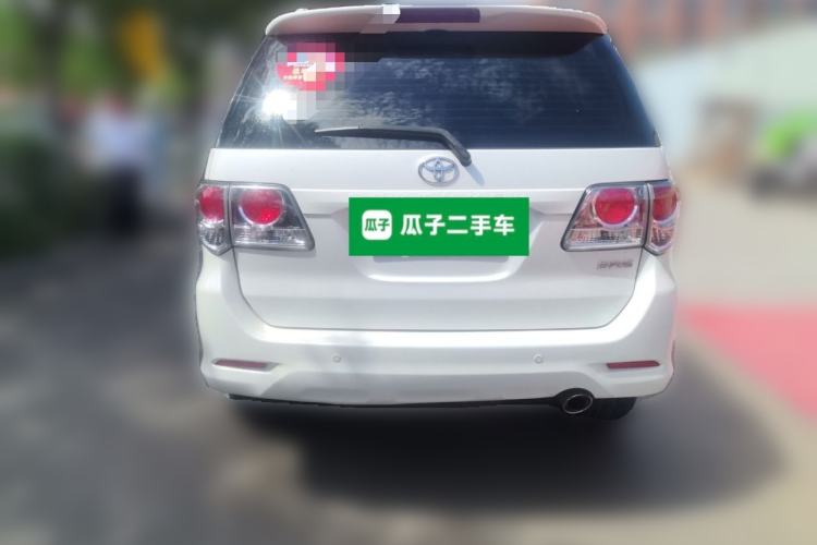Used Toyota Fortuner  Rear