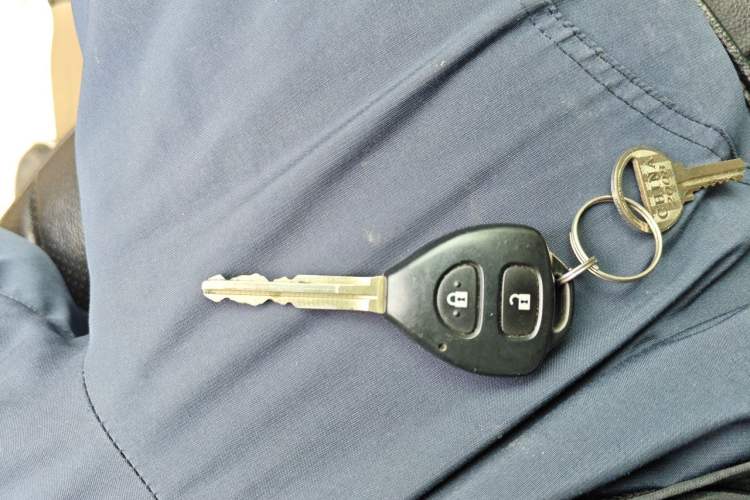 Used Toyota Fortuner  Vehicle Key