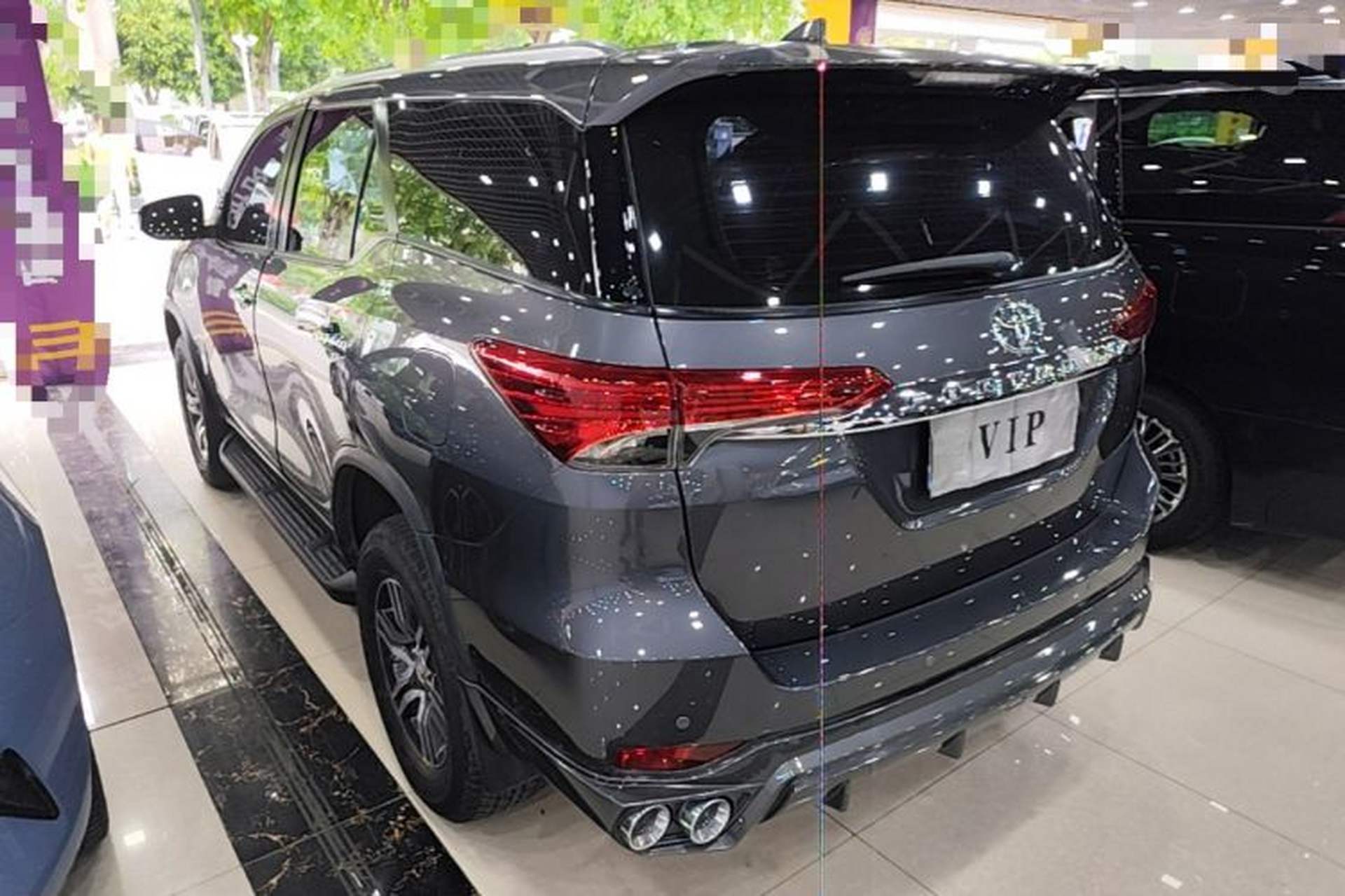 Used Toyota Fortuner  Rear Left 45 Deg