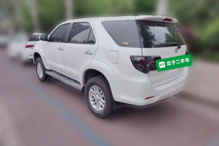 Used Toyota Fortuner 2015 2.7L Standard Edition Rear Left 45 Deg