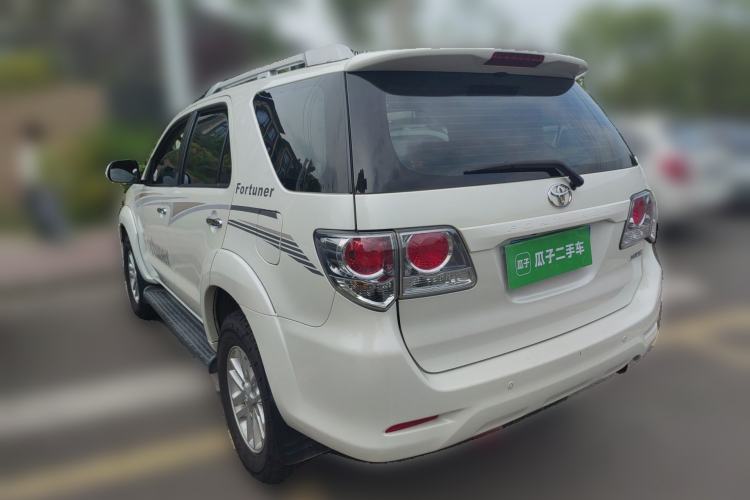Used Toyota Fortuner 2015 2.7L Standard Edition Rear Left 45 Deg