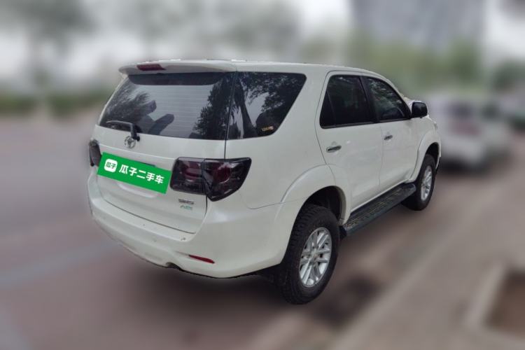 Used Toyota Fortuner 2015 2.7L Standard Edition Rear Right 45 Deg