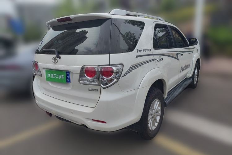 Used Toyota Fortuner 2015 2.7L Standard Edition Rear Right 45 Deg