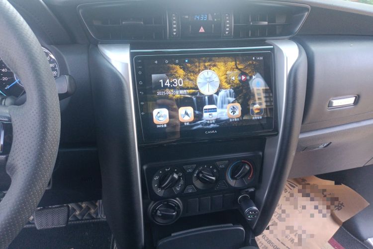 Used Toyota Fortuner 2016 2.7L Middle East Version Audio And AC Panel