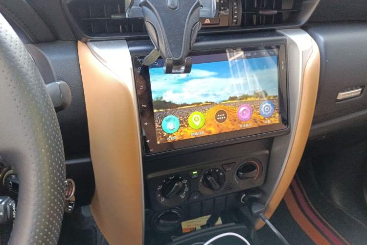 Used Toyota Fortuner 2016 2.7L Middle East Version Audio And AC Panel