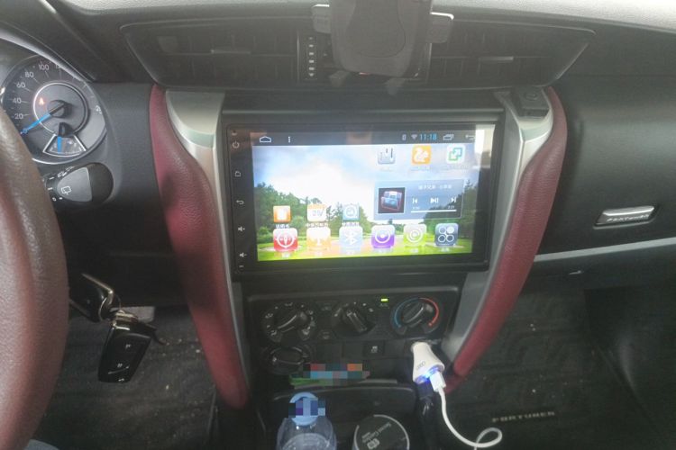 Used Toyota Fortuner 2016 2.7L Middle East Version Audio And AC Panel