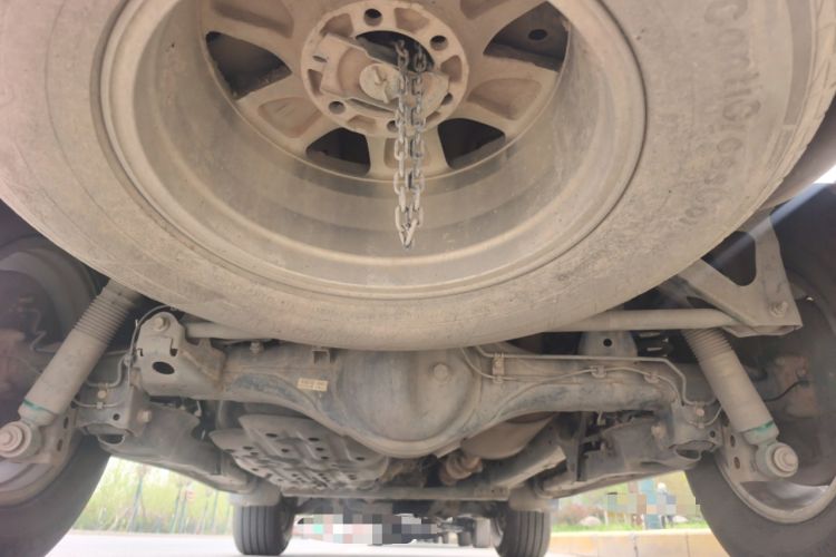 Used Toyota Fortuner 2016 2.7L Middle East Version Chassis Rear