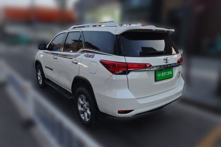 Used Toyota Fortuner 2016 2.7L Middle East Version Rear Left 45 Deg