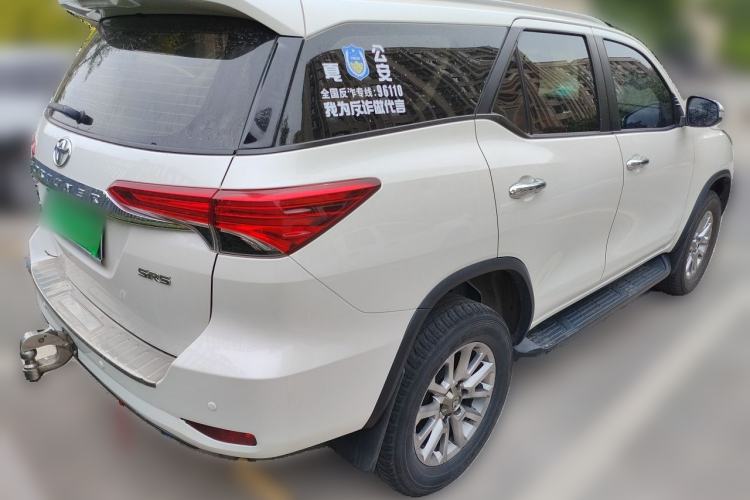 Used Toyota Fortuner 2016 2.7L Middle East Version Rear Right 45 Deg