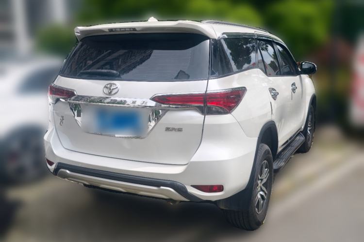 Used Toyota Fortuner 2016 2.7L Middle East Version Rear Right 45 Deg