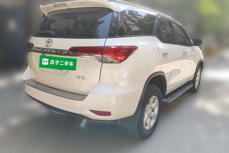 Used Toyota Fortuner 2016 2.7L Middle East Version Rear Right 45 Deg