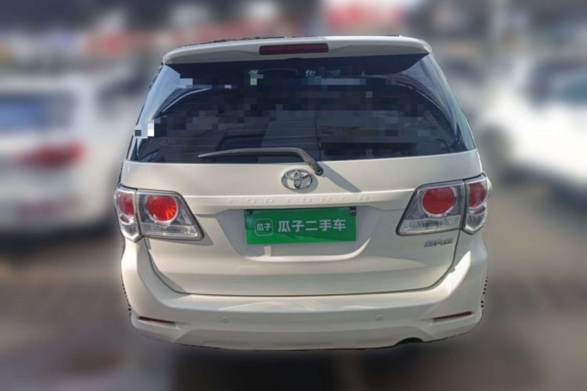 Used Toyota Fortuner  Rear