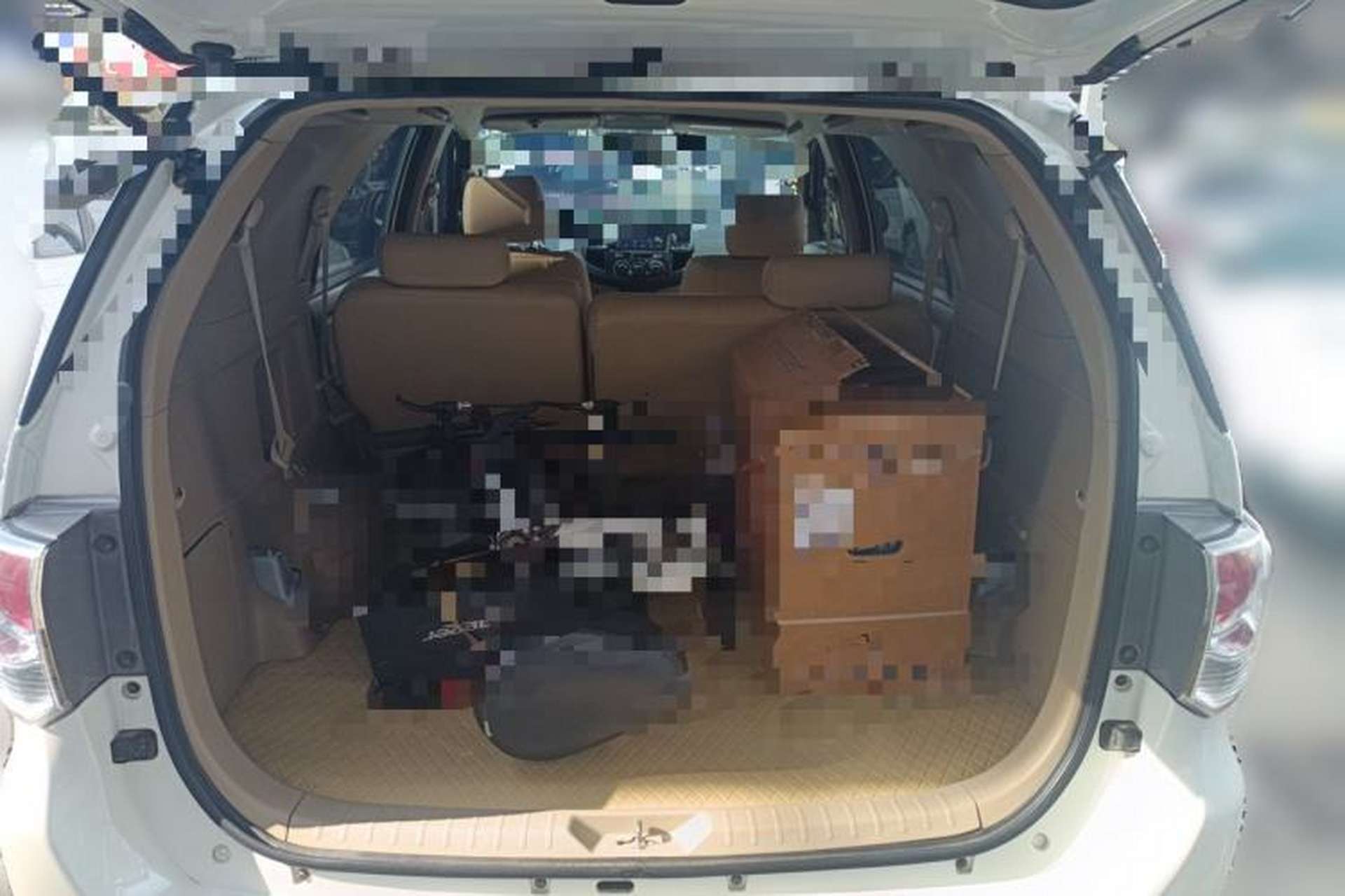 Used Toyota Fortuner  Trunk