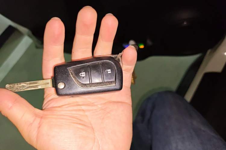 Used Toyota Fortuner  Vehicle Key