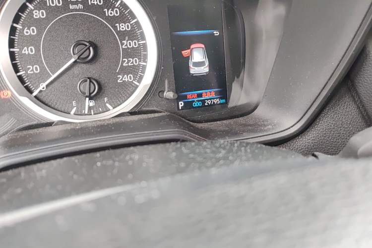 Used Toyota FRONTLANDER 2022 2.0L CVT Elite Edition Odometer Close Up
