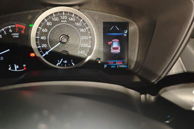 Used Toyota FRONTLANDER 2022 2.0L CVT Leading Edition Odometer Close Up