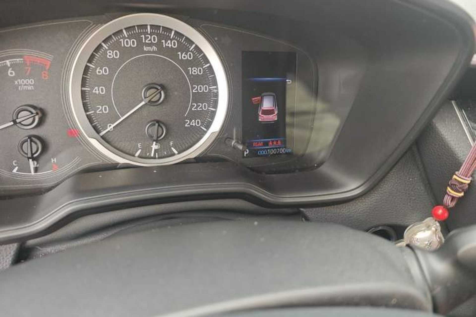 Used Toyota FRONTLANDER 2022 2.0L CVT Leading Edition Odometer Close Up