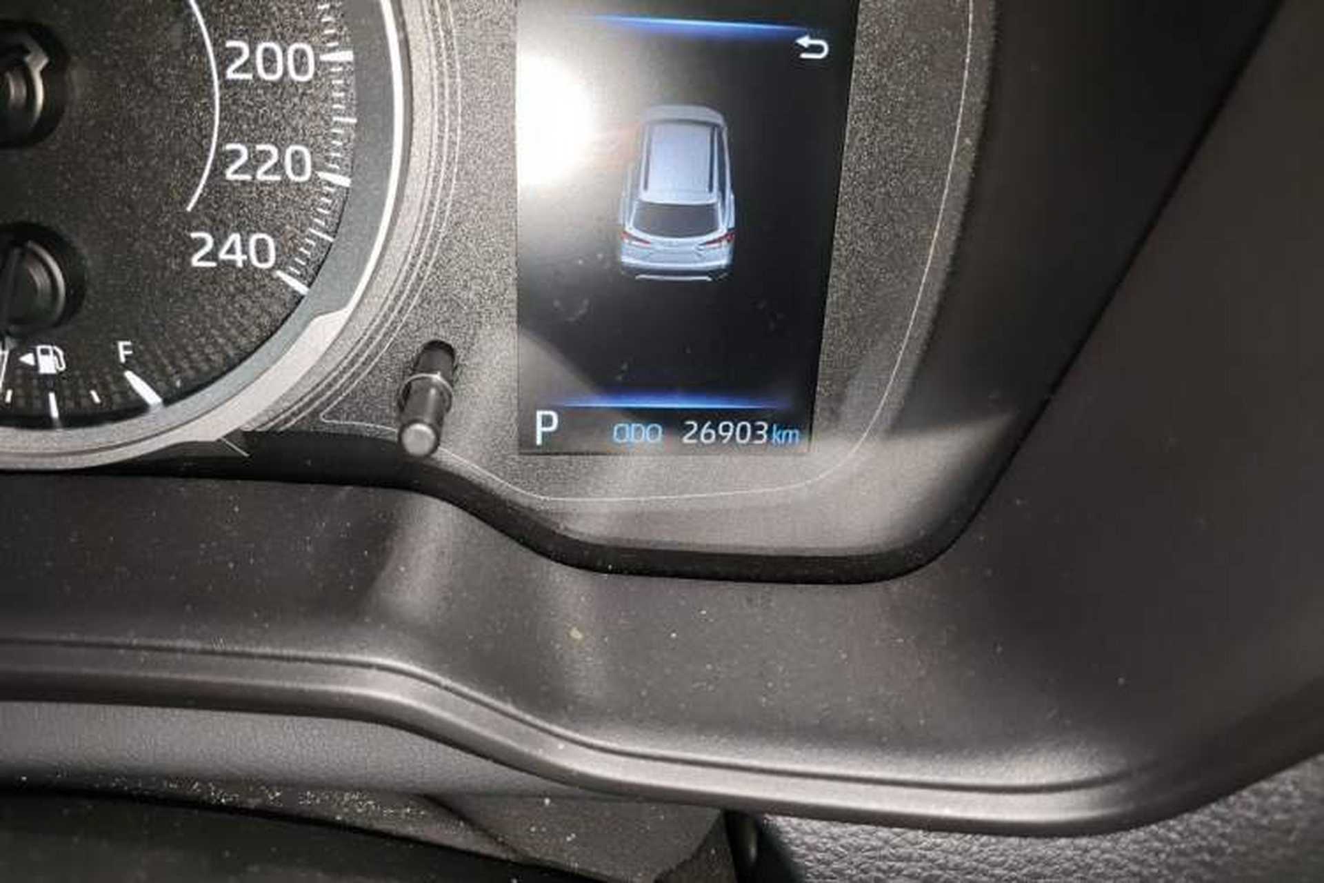Used Toyota FRONTLANDER 2022 2.0L CVT Leading Edition Odometer Close Up