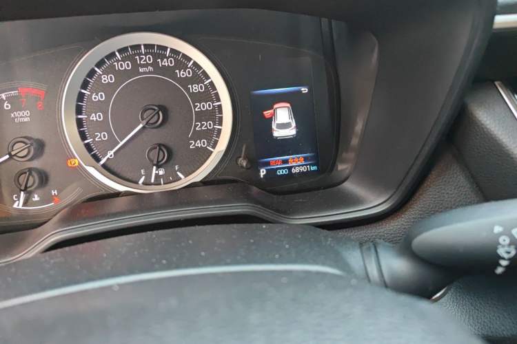 Used Toyota FRONTLANDER 2022 2.0L CVT Leading Edition Odometer Close Up