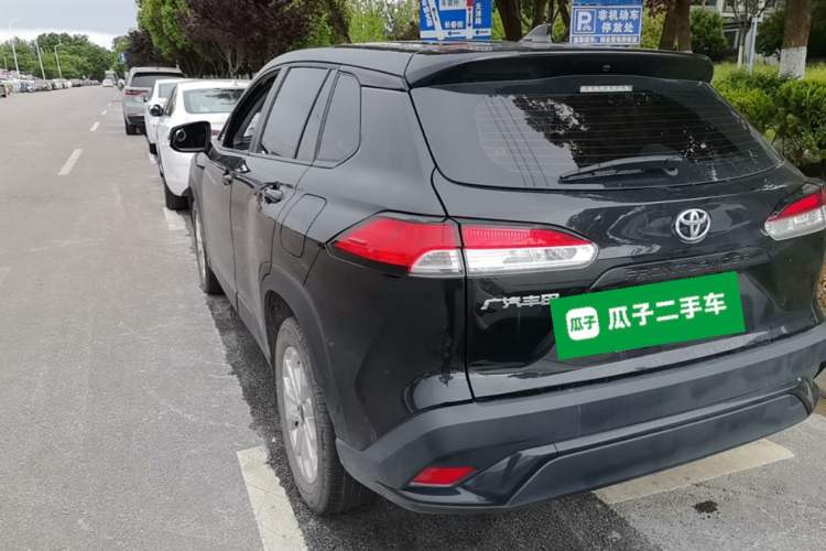 Used Toyota FRONTLANDER 2022 2.0L CVT Elite Edition Rear Left 45 Deg