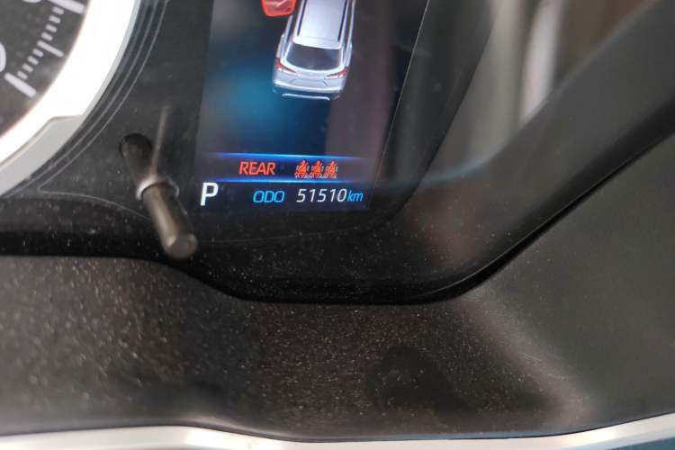 Used Toyota FRONTLANDER 2022 2.0L CVT Luxury Edition Odometer Close Up