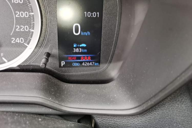 Used Toyota FRONTLANDER 2022 2.0L CVT Leading Edition Odometer Close Up
