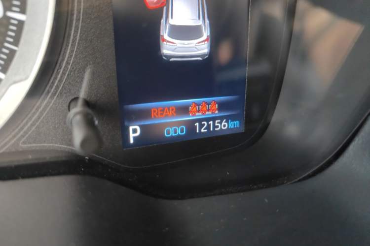 Used Toyota FRONTLANDER 2022 2.0L CVT Elite Edition Odometer Close Up