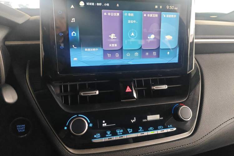 Used Toyota FRONTLANDER 2022 2.0L CVT Luxury PLUS Edition Audio And AC Panel