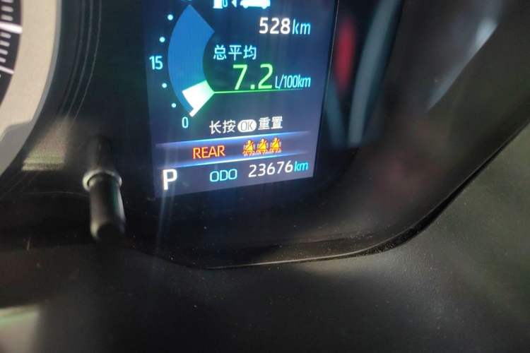 Used Toyota FRONTLANDER 2022 2.0L CVT Leading Edition Odometer Close Up