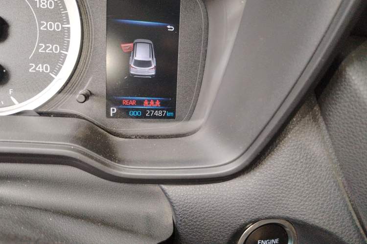 Used Toyota FRONTLANDER 2022 2.0L CVT Leading Edition Odometer Close Up