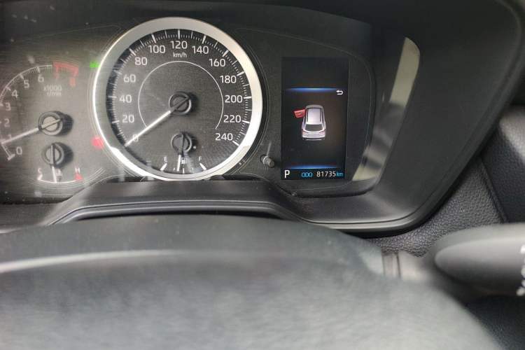 Used Toyota FRONTLANDER 2022 2.0L CVT Elite Edition Odometer Close Up