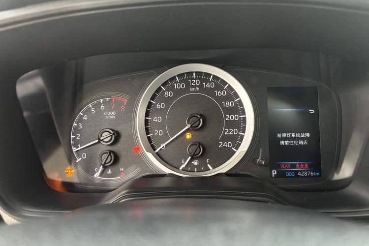 Used Toyota FRONTLANDER 2022 2.0L CVT Leading Edition Odometer Close Up
