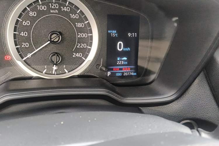 Used Toyota FRONTLANDER 2022 2.0L CVT Leading Edition Odometer Close Up