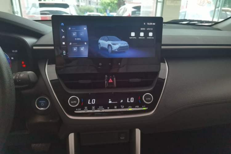 Used Toyota FRONTLANDER 2023 2.0L Smart Electric Hybrid Dual-Engine Leading Edition Audio And AC Panel