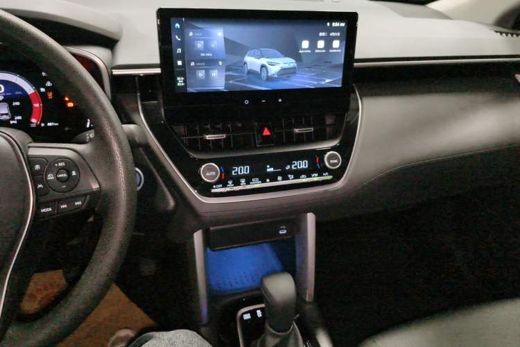 Used Toyota FRONTLANDER 2023 2.0L Smart Electric Hybrid Dual-Engine Luxury Edition Audio And AC Panel