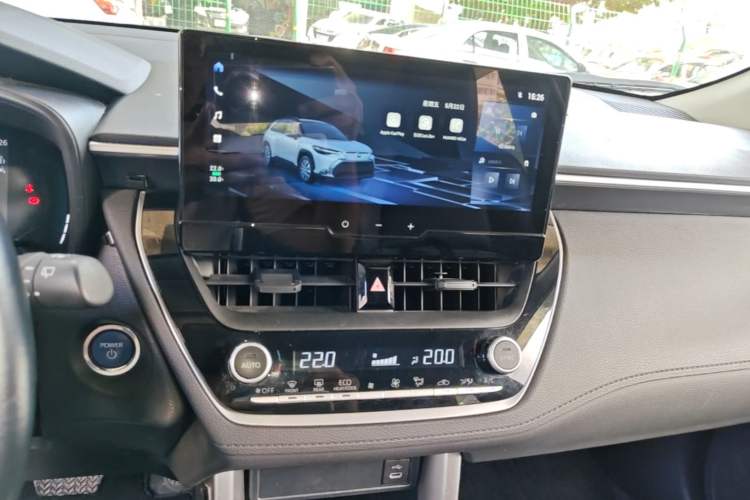 Used Toyota FRONTLANDER 2023 2.0L Smart Electric Hybrid Dual-Engine Leading Edition Audio And AC Panel