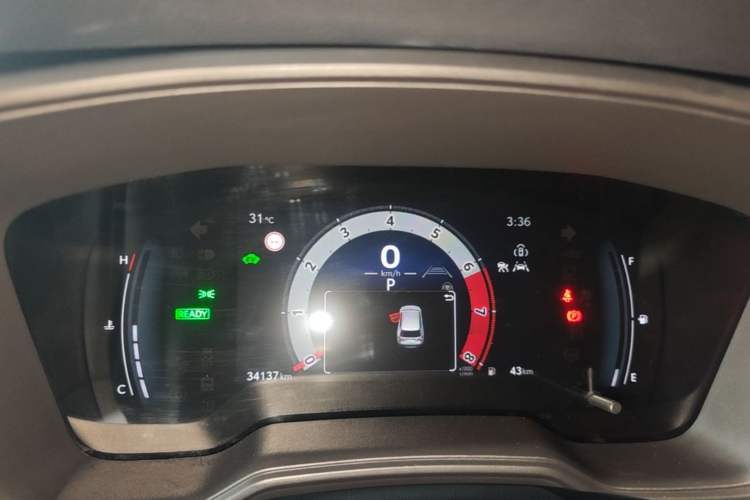 Used Toyota FRONTLANDER 2023 2.0L Smart Electric Hybrid Dual-Engine Leading Edition Instrument Cluster