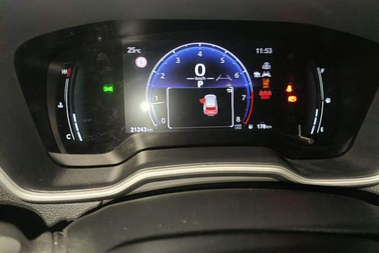 Used Toyota FRONTLANDER 2023 2.0L CVT Luxury Edition Odometer Close Up
