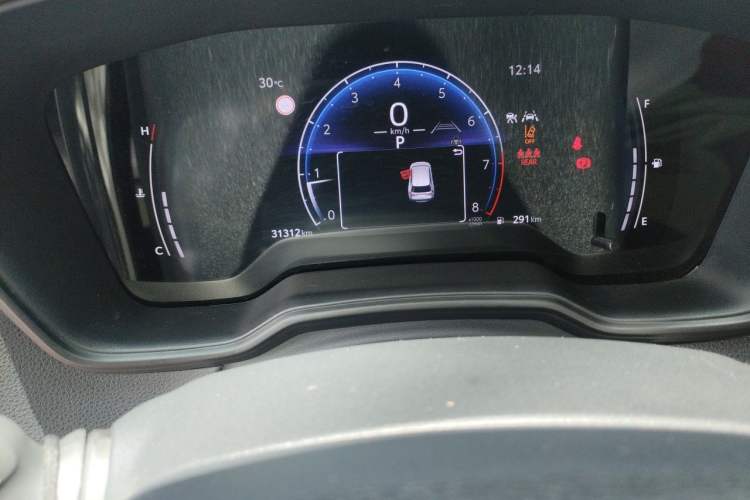 Used Toyota FRONTLANDER 2023 2.0L CVT Leading Edition Odometer Close Up