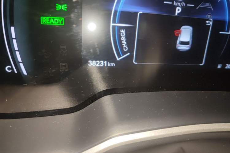 Used Toyota FRONTLANDER 2023 2.0L Smart Electric Hybrid Dual-Engine Luxury Edition Odometer Close Up