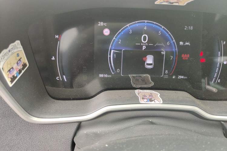 Used Toyota FRONTLANDER 2023 2.0L CVT Luxury Edition Odometer Close Up